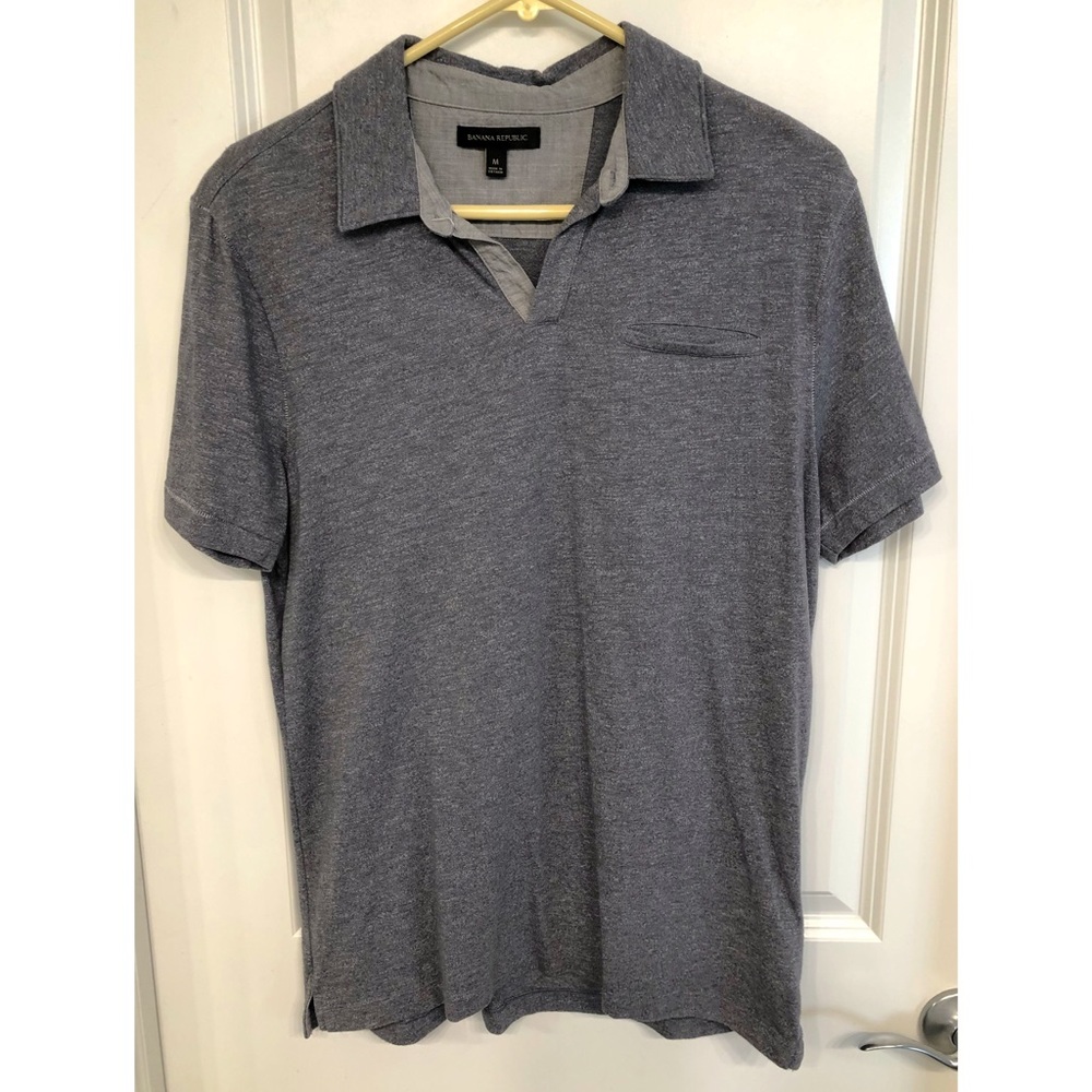 Grey Polo • Banana Republic